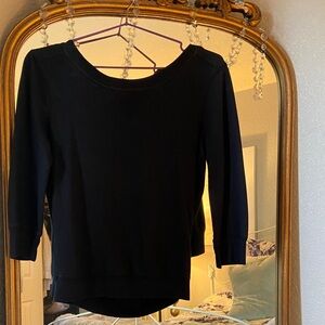 Juicy Couture Drape 3/4 Sleeve Top